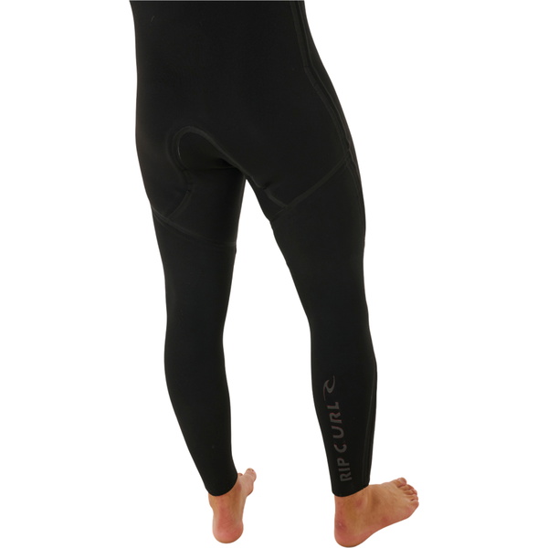 2026 Rip Curl Heren Flashbomb Fusion 3/2mm Borst Ritssluiting Wetsuit 177MFS - Black
